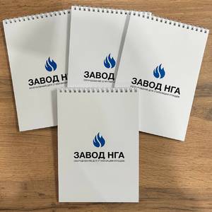 печать блокнотов с логотипом